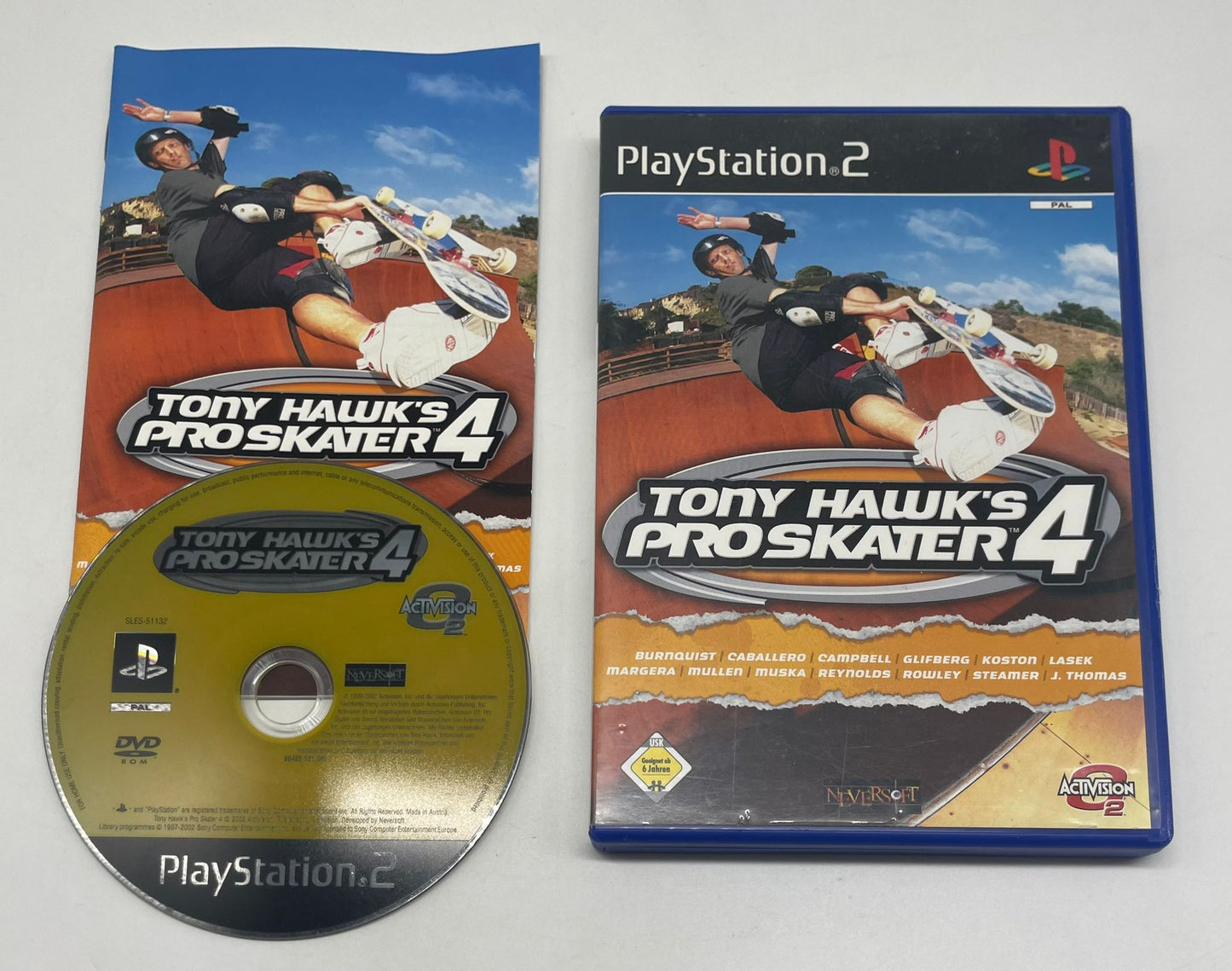 Tony Hawk's Pro Skater 4 OVP