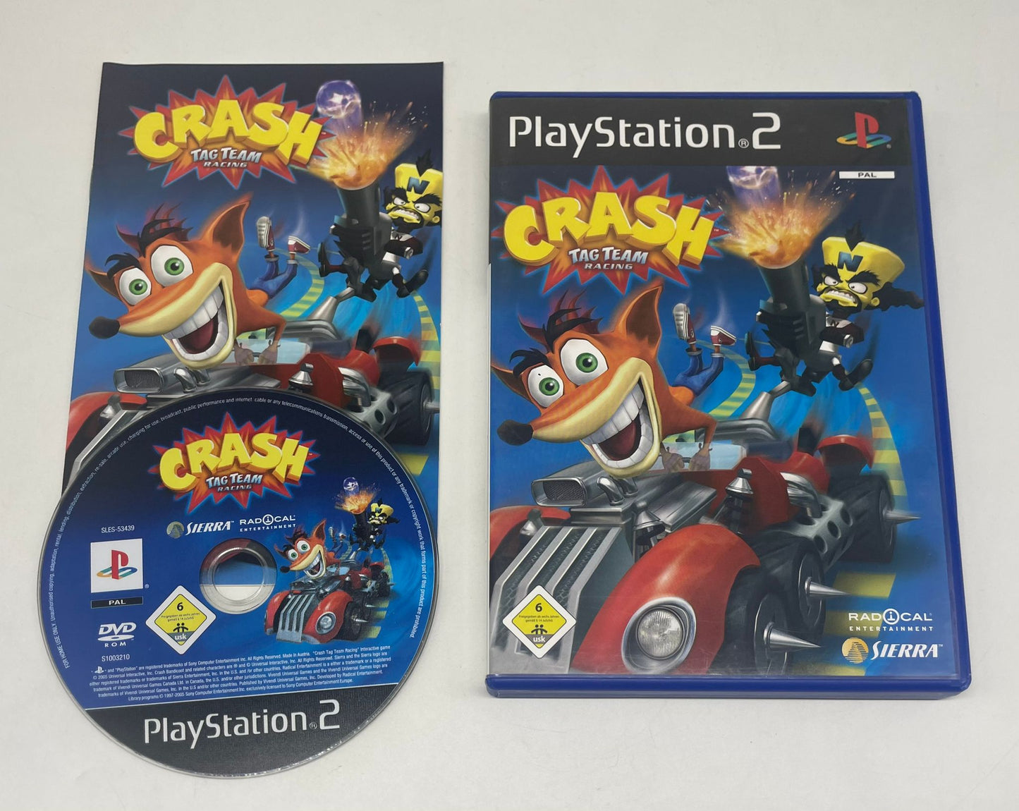 Crash Tag Team Racing OVP