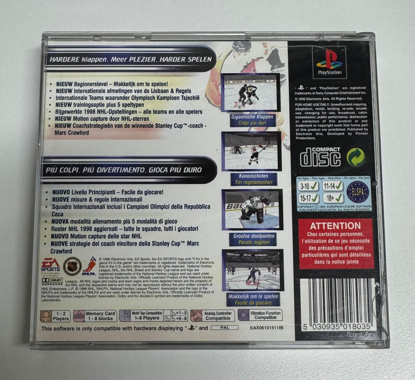 NHL 99 OVP - PS1