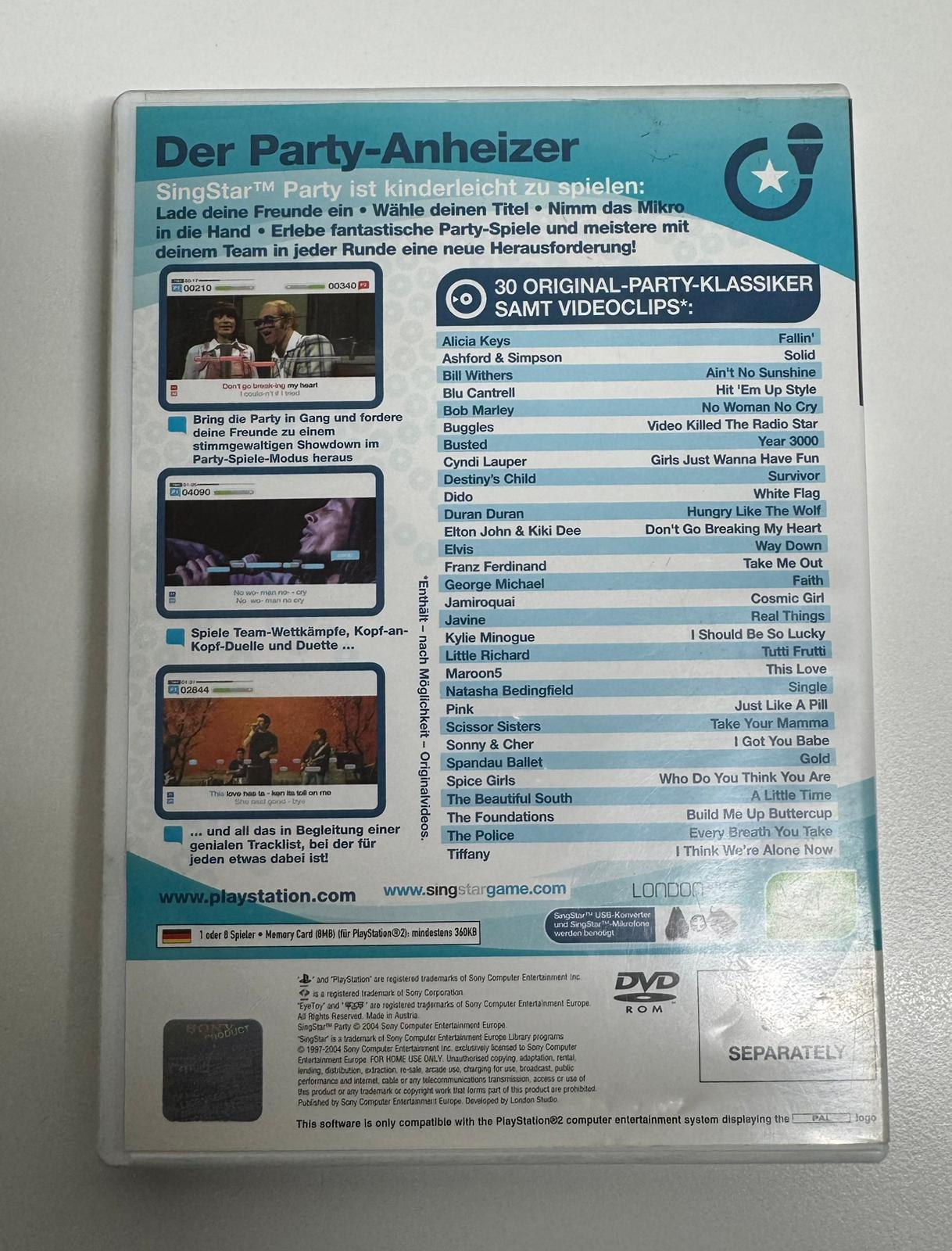 Singstar: Party OVP PS2