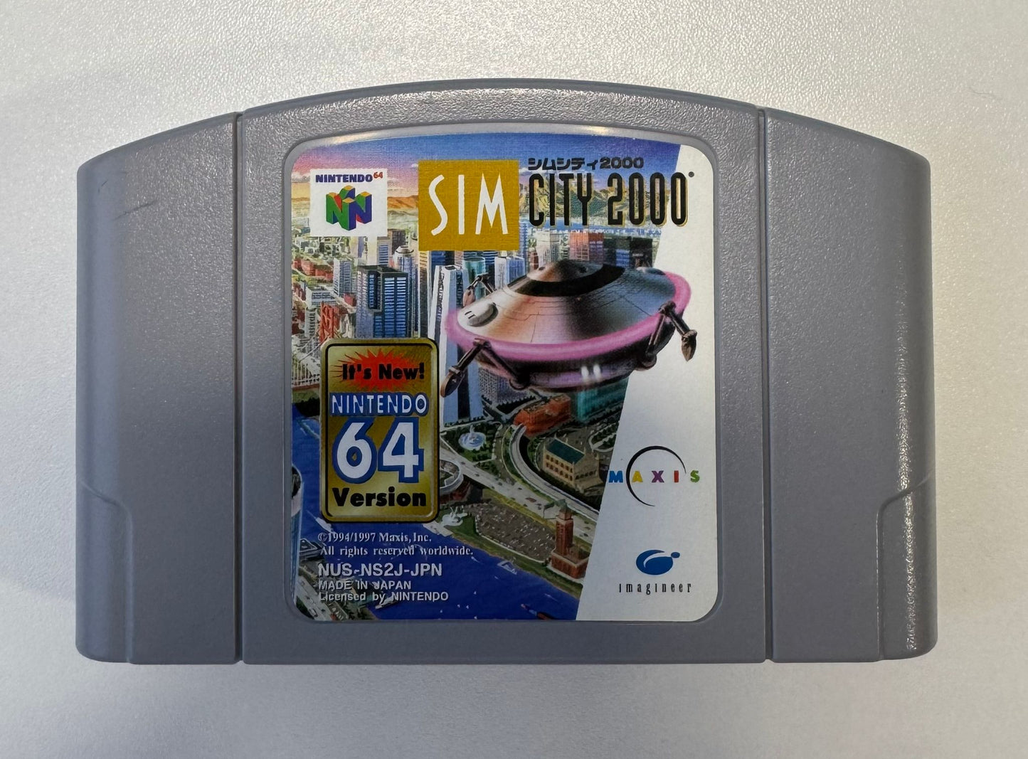 SimCity 2000 N64 (US Version)