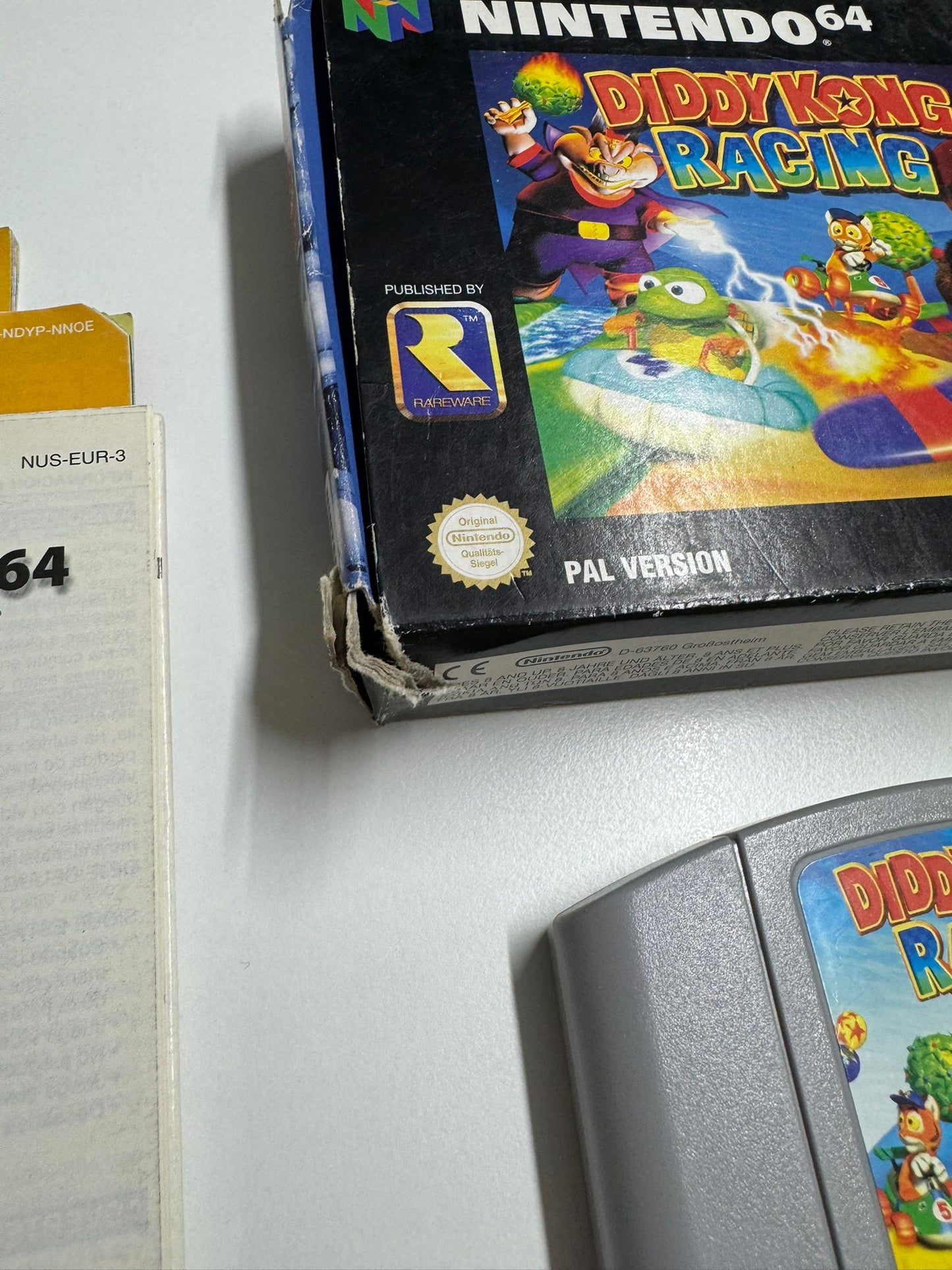 Diddy Kong Racing OVP