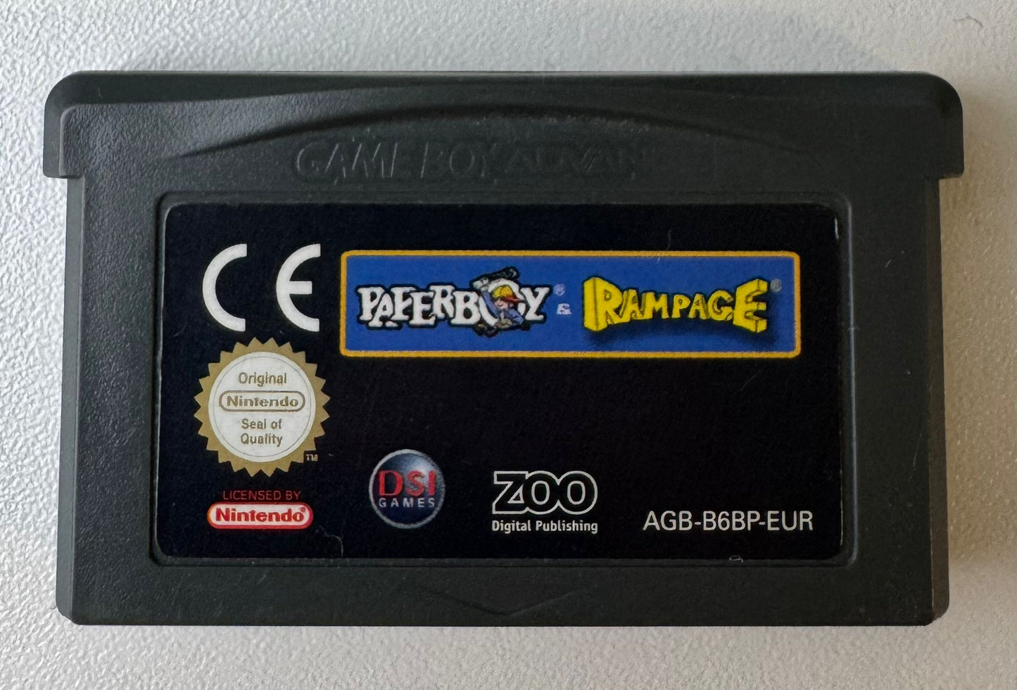 PaperBoy / Rampage GBA