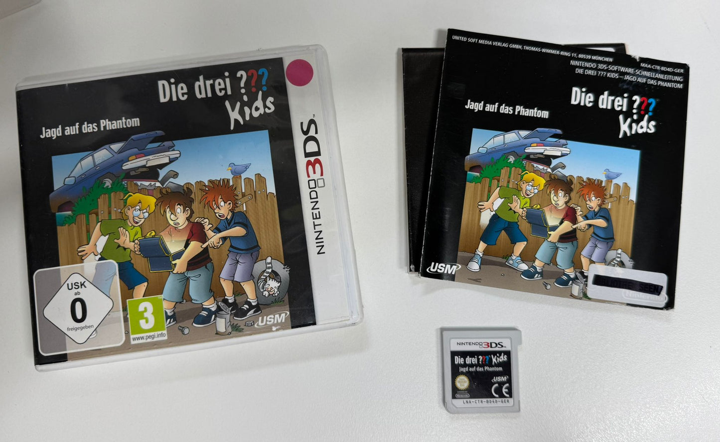 Die drei ??? Kids - Jagd auf das Phantom OVP