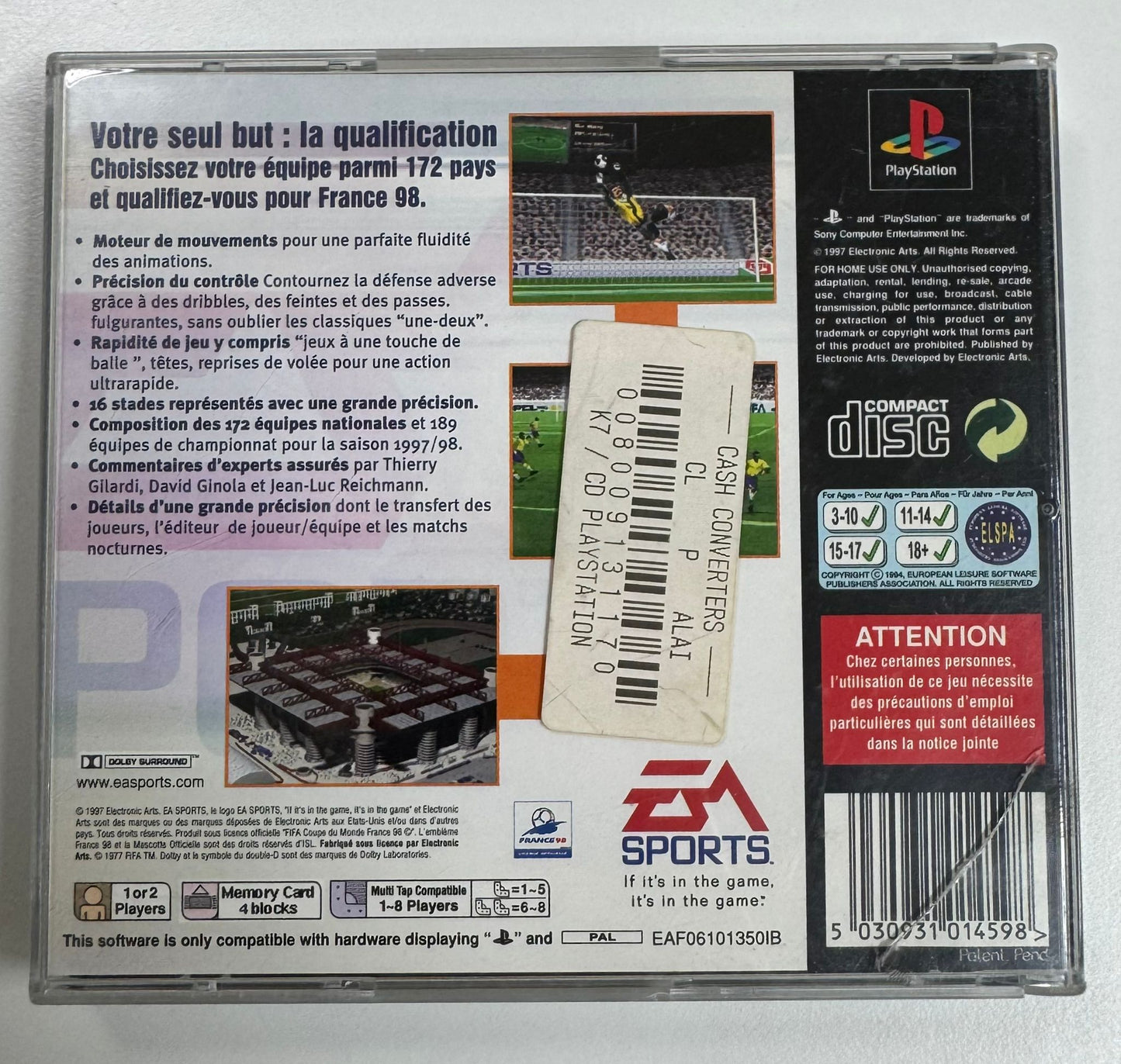 FIFA '98: Die WM-Qualifikation OVP