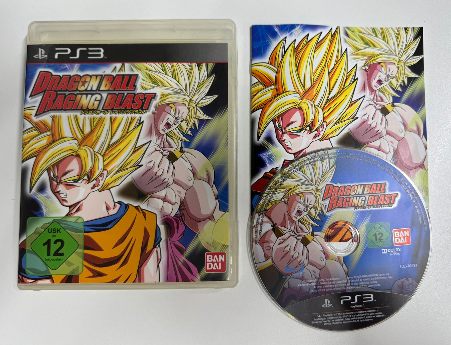 Dragonball: Raging Blast OVP