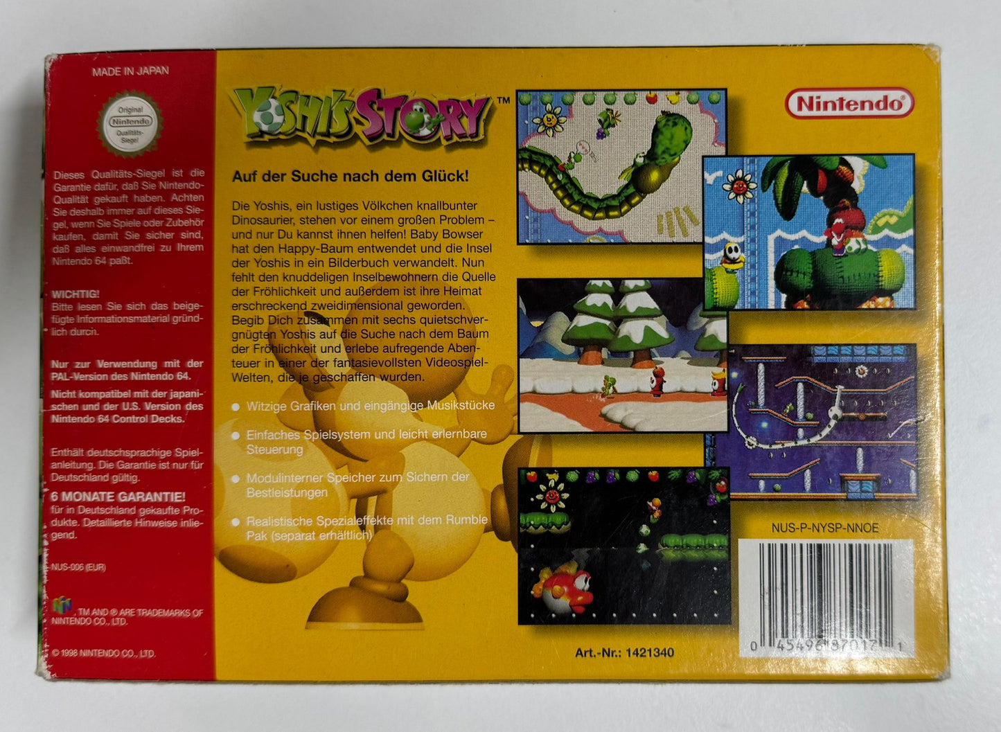 Yoshi's Story OVP