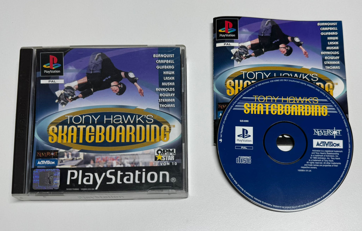 Tony Hawk's Skateboarding OVP