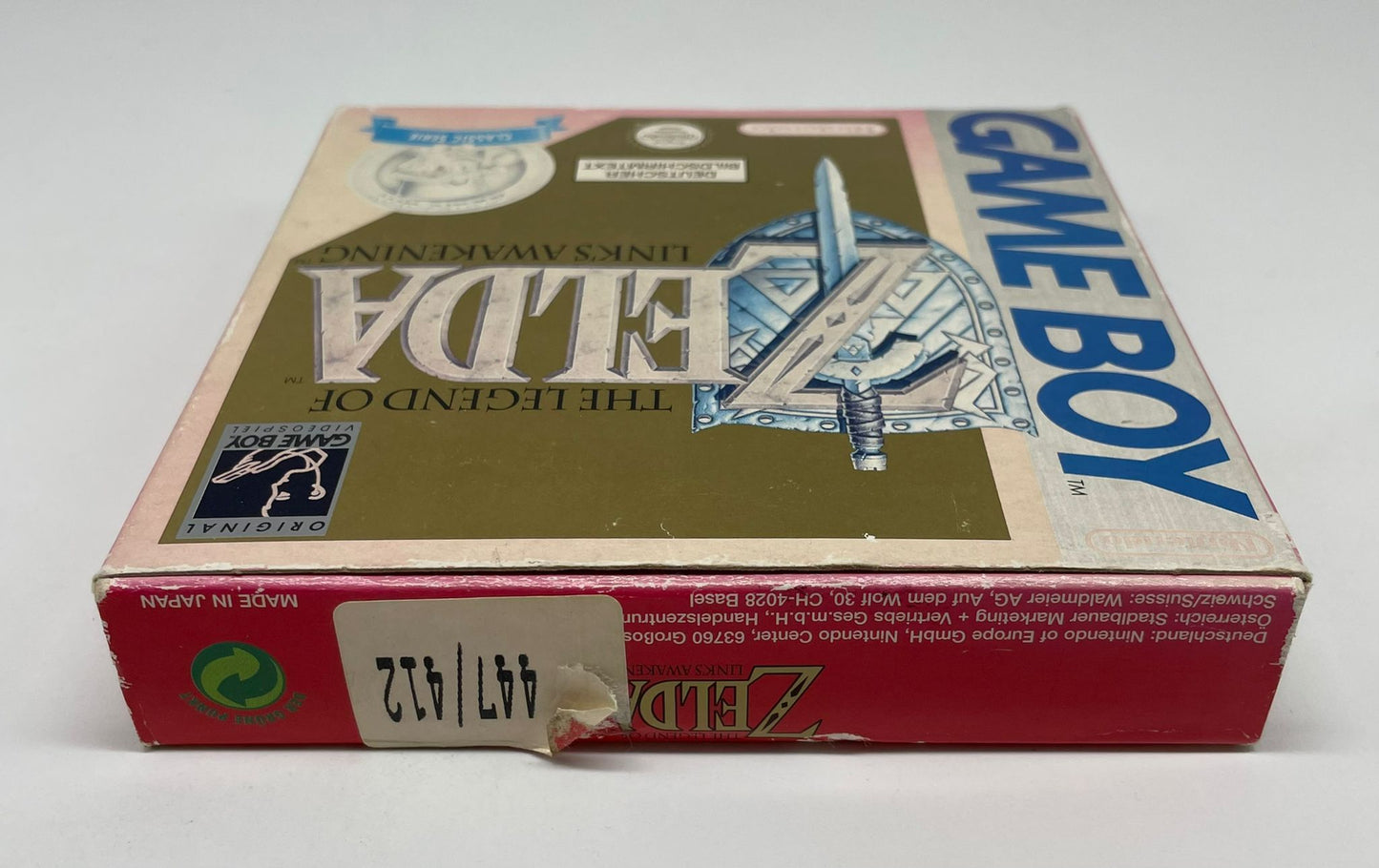 The legend of Zelda: Link's Awakening OVP