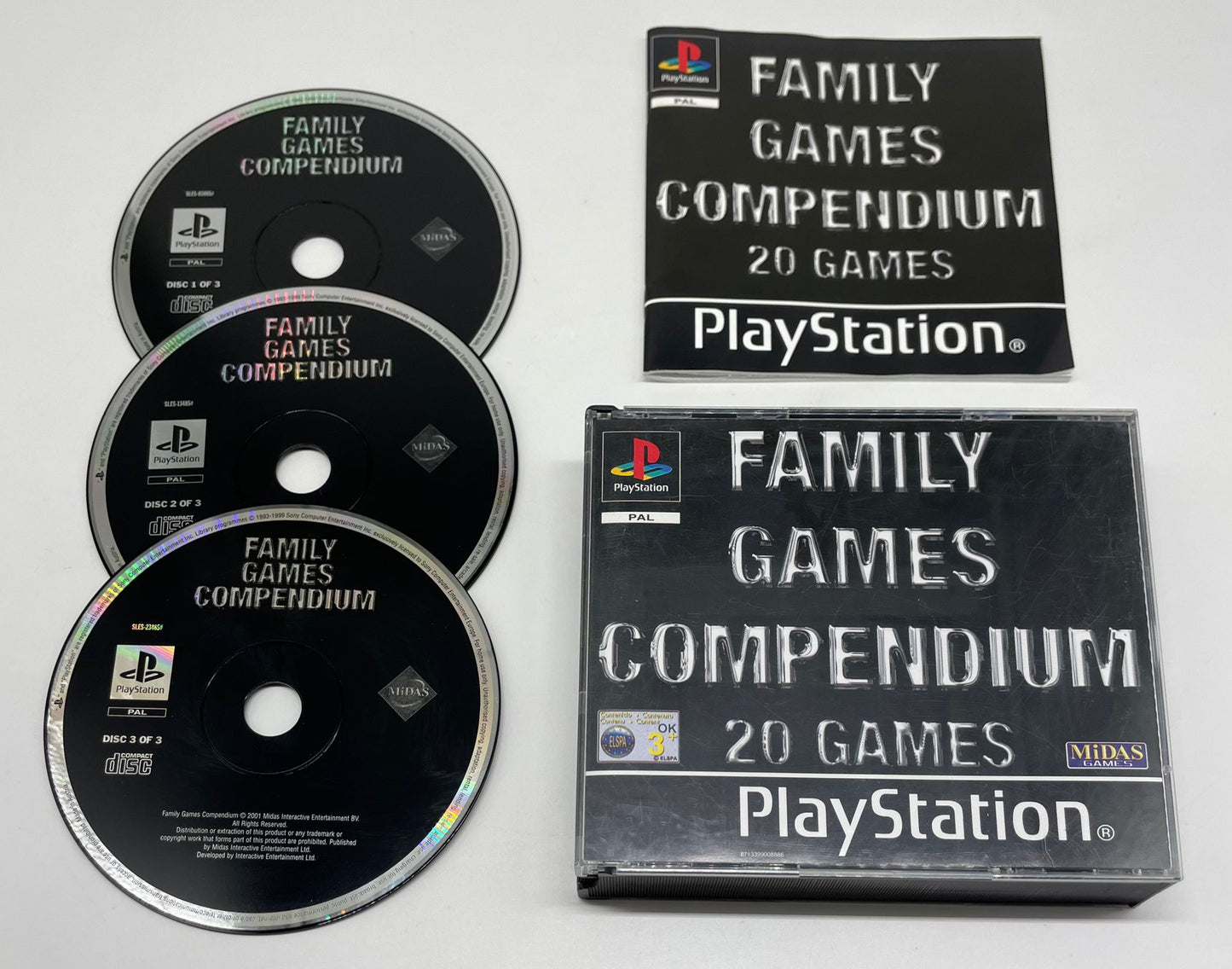 Compendium des jeux familiaux : 20 jeux OVP