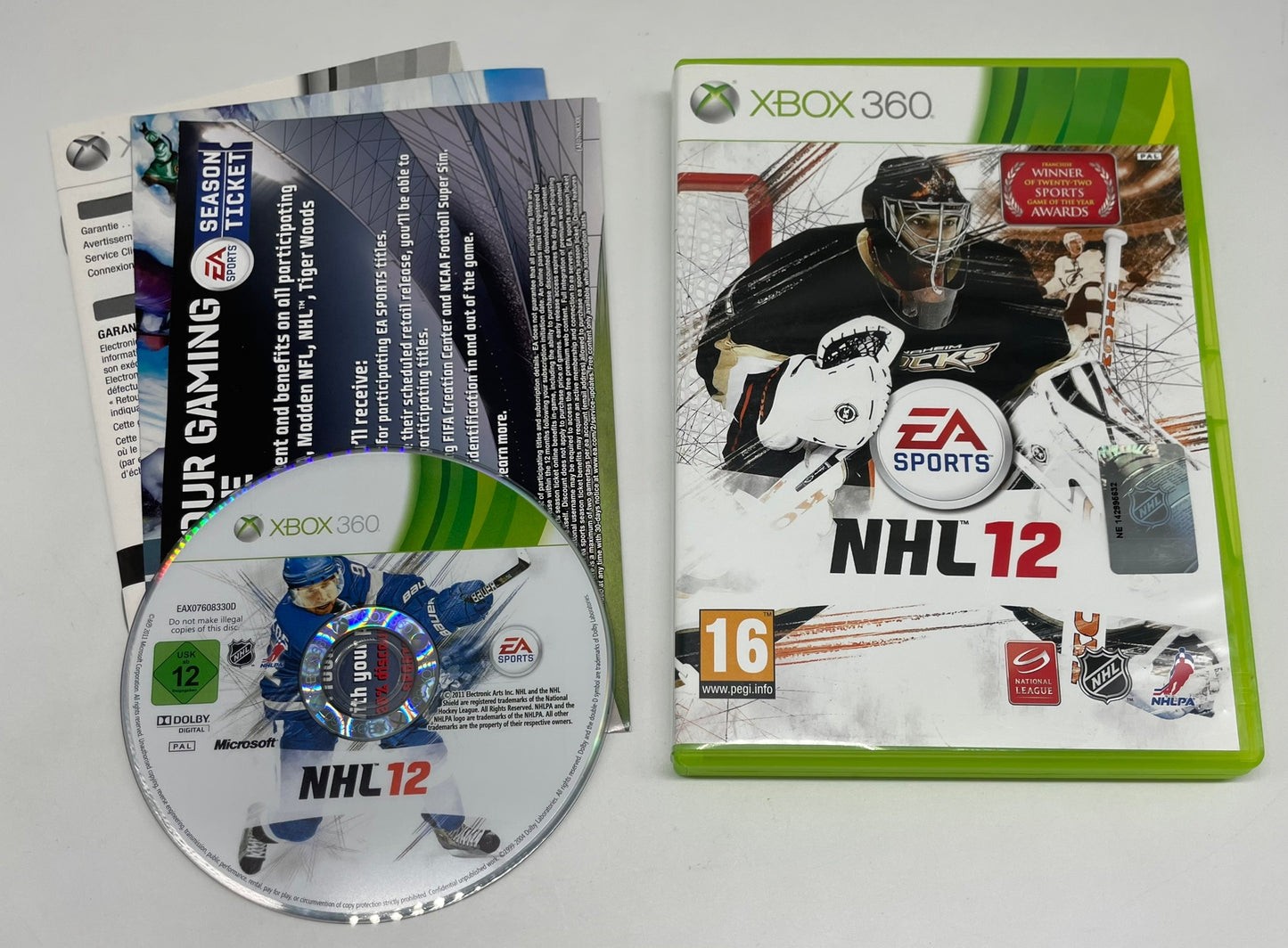 NHL 12 en boîte
