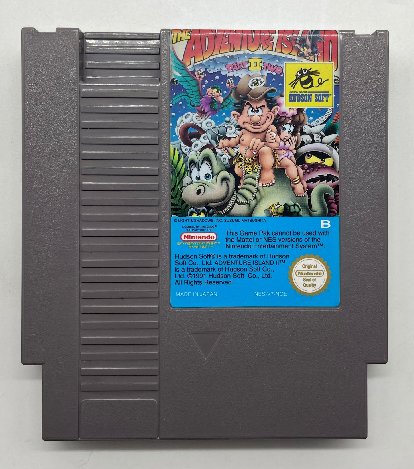 The Adventure Island Part II NES