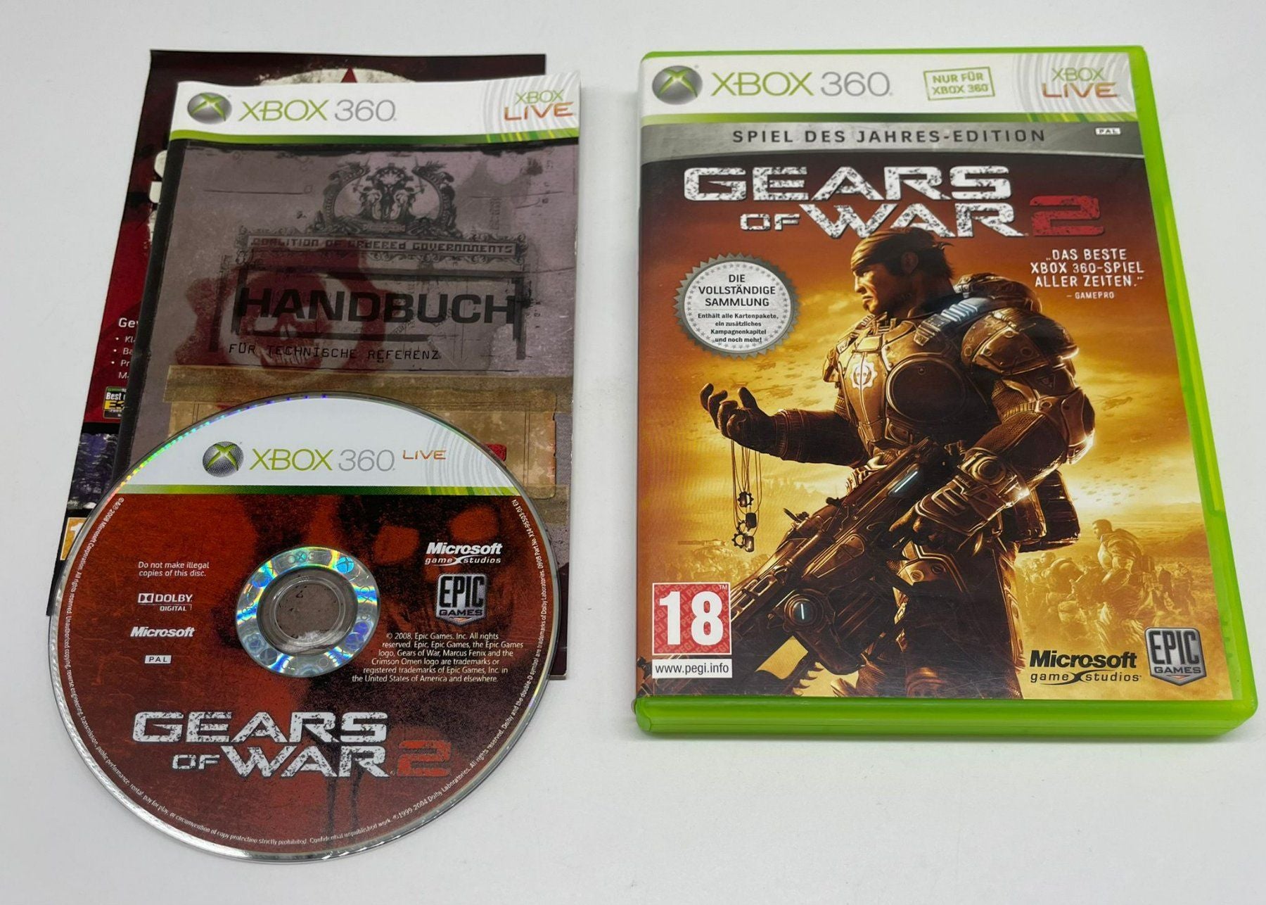 gears of war 2 xbox GEARS OF WAR 2 OVP – SwissGameStore