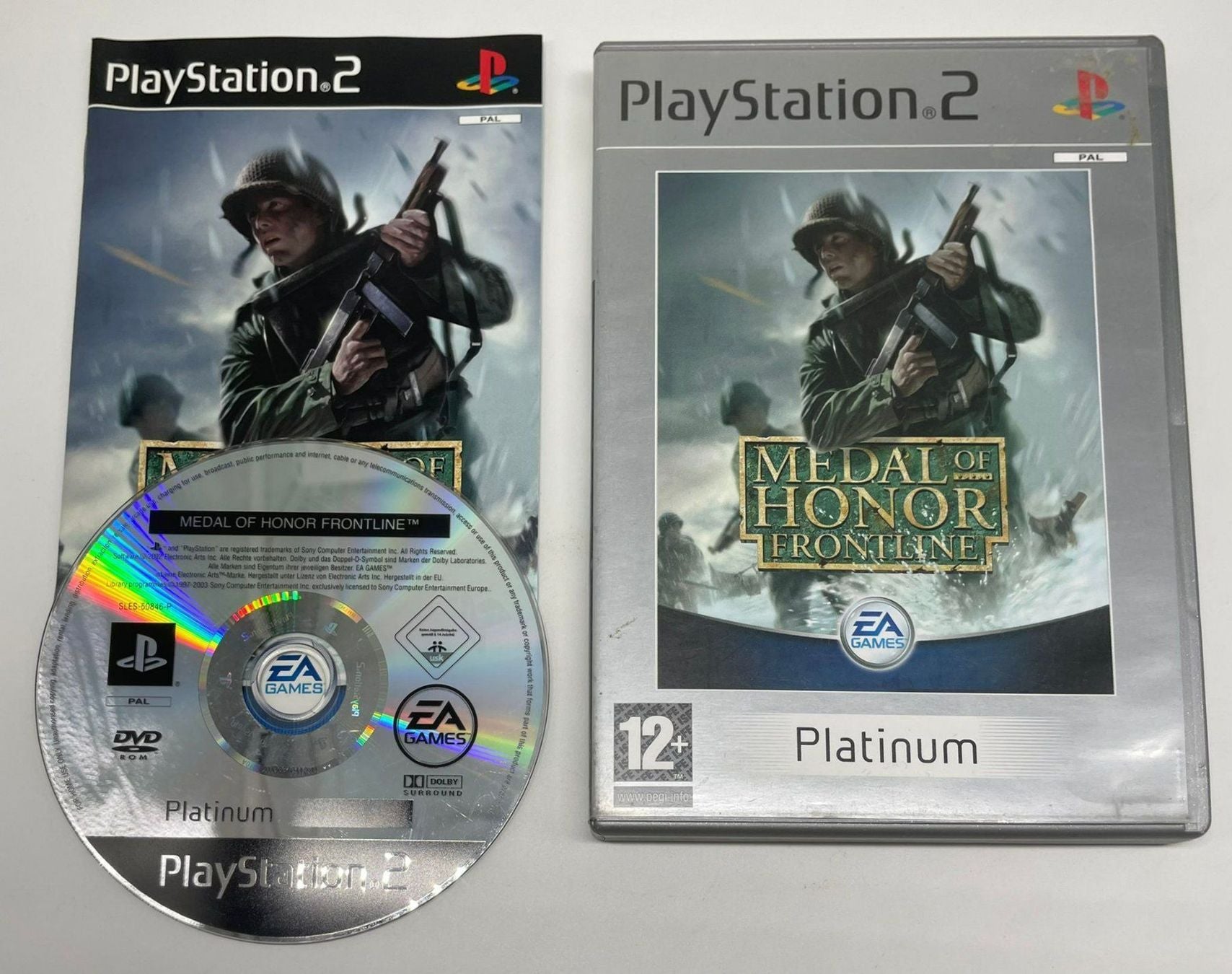 MEDAL OF HONOR FRONTLINE NINTENDO GAMECUBE NGC Jeux Video Game-x | Medal Of  Honor Frontline Art | sincovaga.com.br