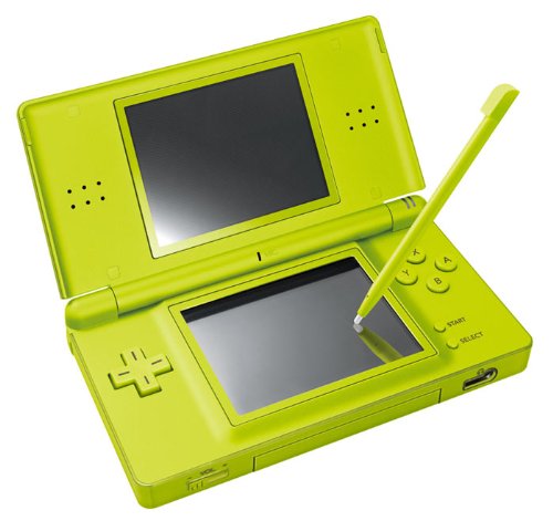 Nintendo DS Lite giftgrün Konsole (guter Zustand)
