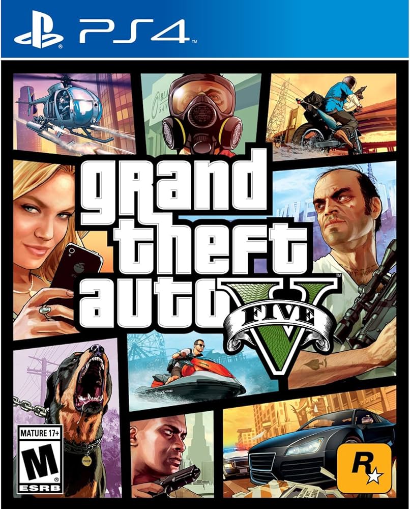 Grand Theft Auto V für PlayStation 4 mit OVP