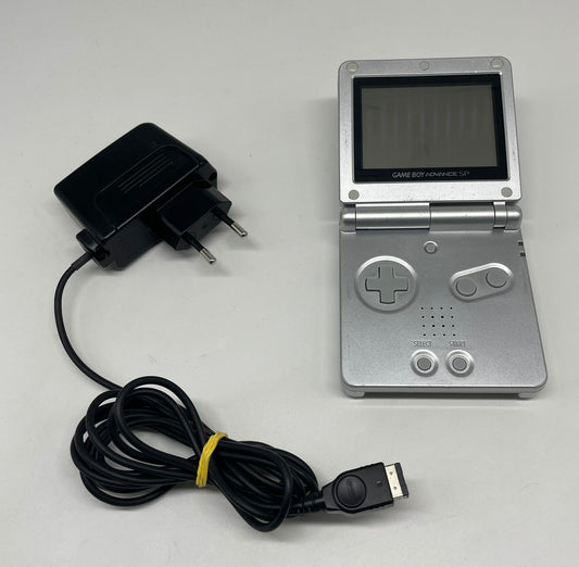 Game Boy Advance SP Silber (Gebrauchsspuren)