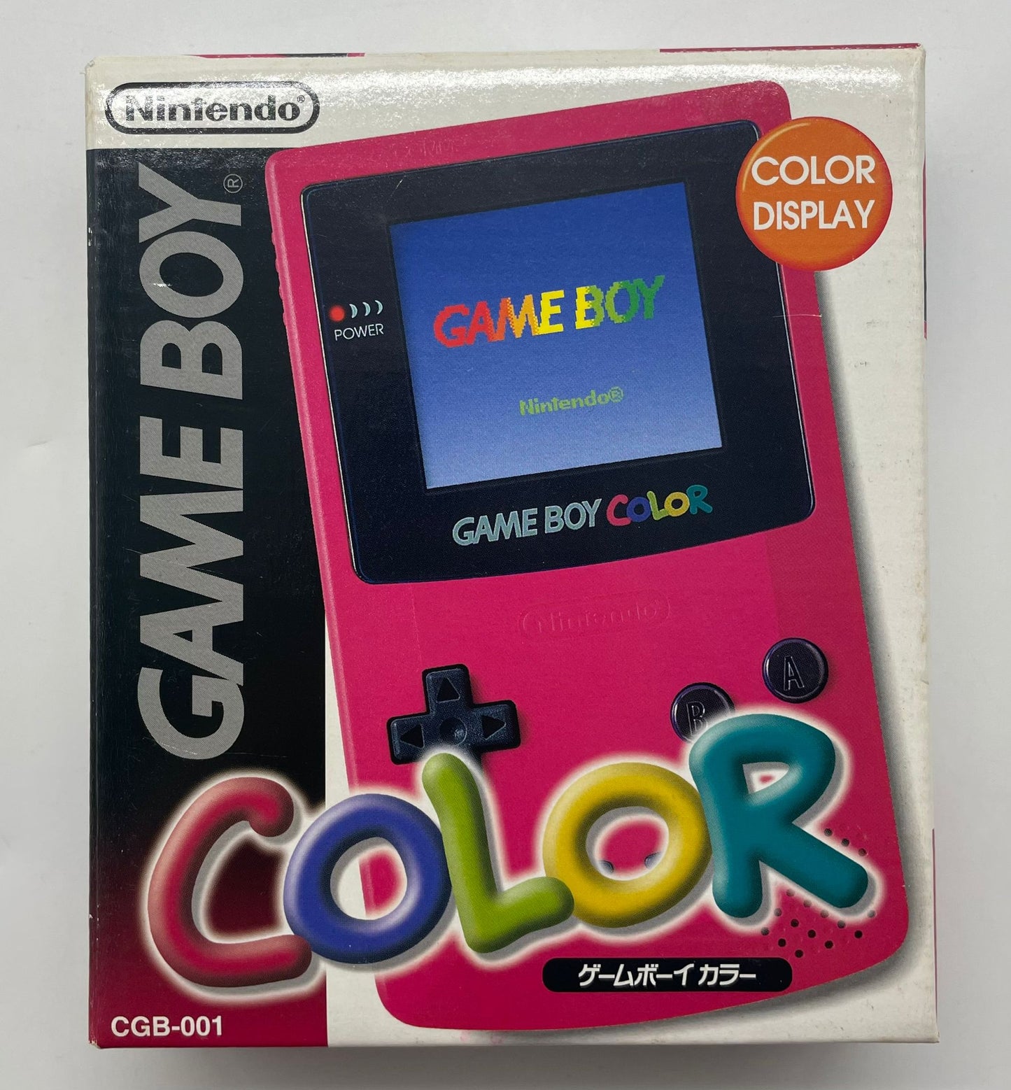 Game Boy Color rot OVP (JP)