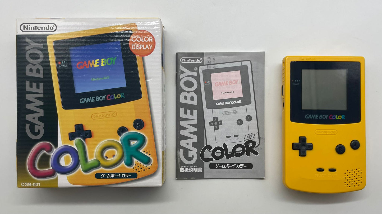 Game Boy Color gelb OVP (JP)
