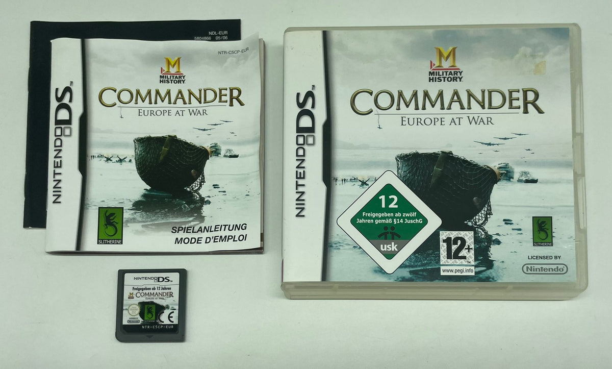 Military History Commander: Europe at War für Nintendo DS mit OVP