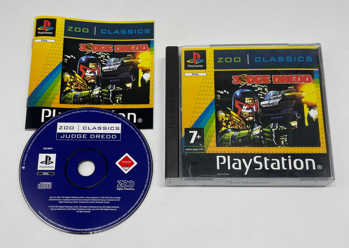 Judge Dredd für PlayStation 1 mit OVP