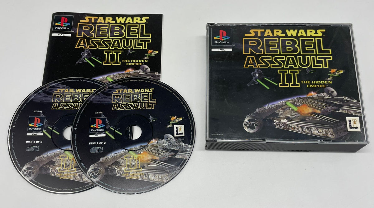 Star Wars: Rebel Assault II - The Hidden Empire für PlayStation 1 mit OVP