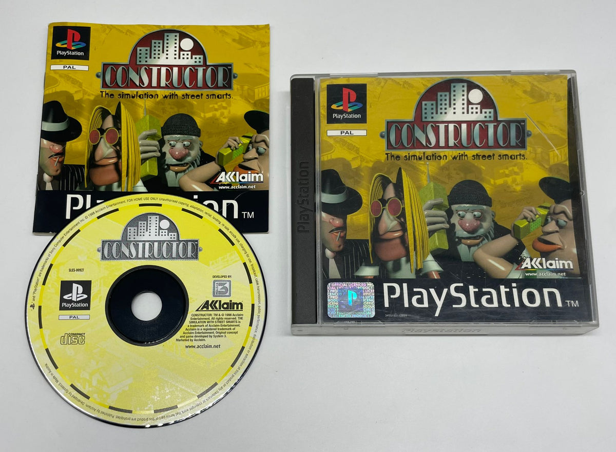 Constructor für PlayStation 1 mit OVP