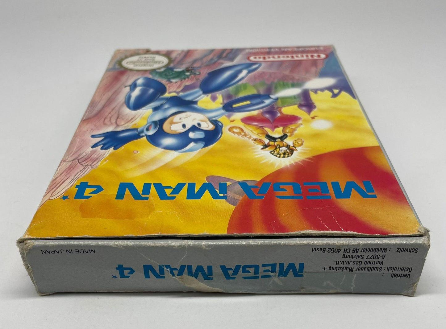 Mega Man 4 NES OVP (gebrauchter Zustand)
