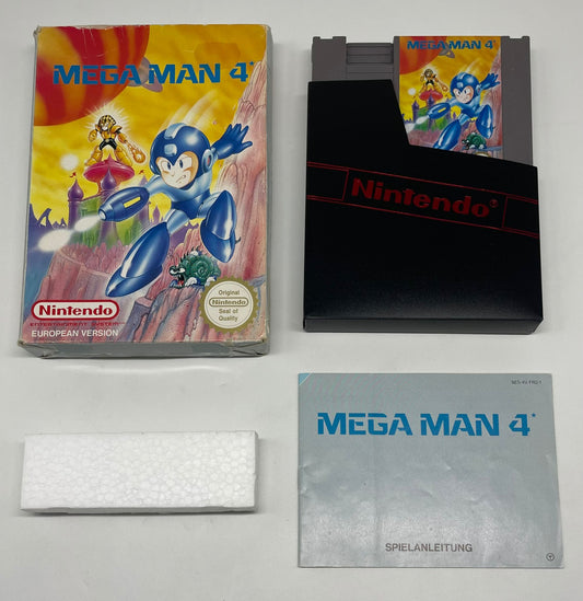 Mega Man 4 NES OVP (gebrauchter Zustand)