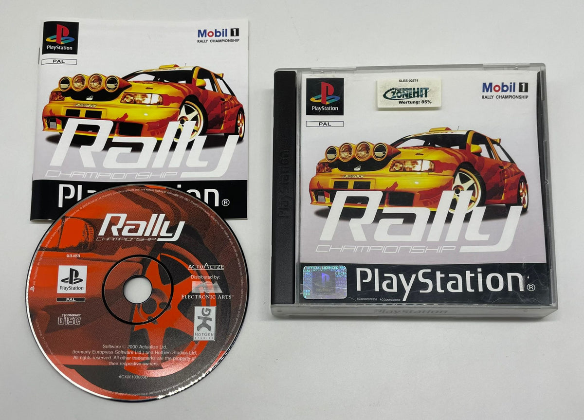 Mobil 1 Rally Championship für PlayStation 1 mit OVP
