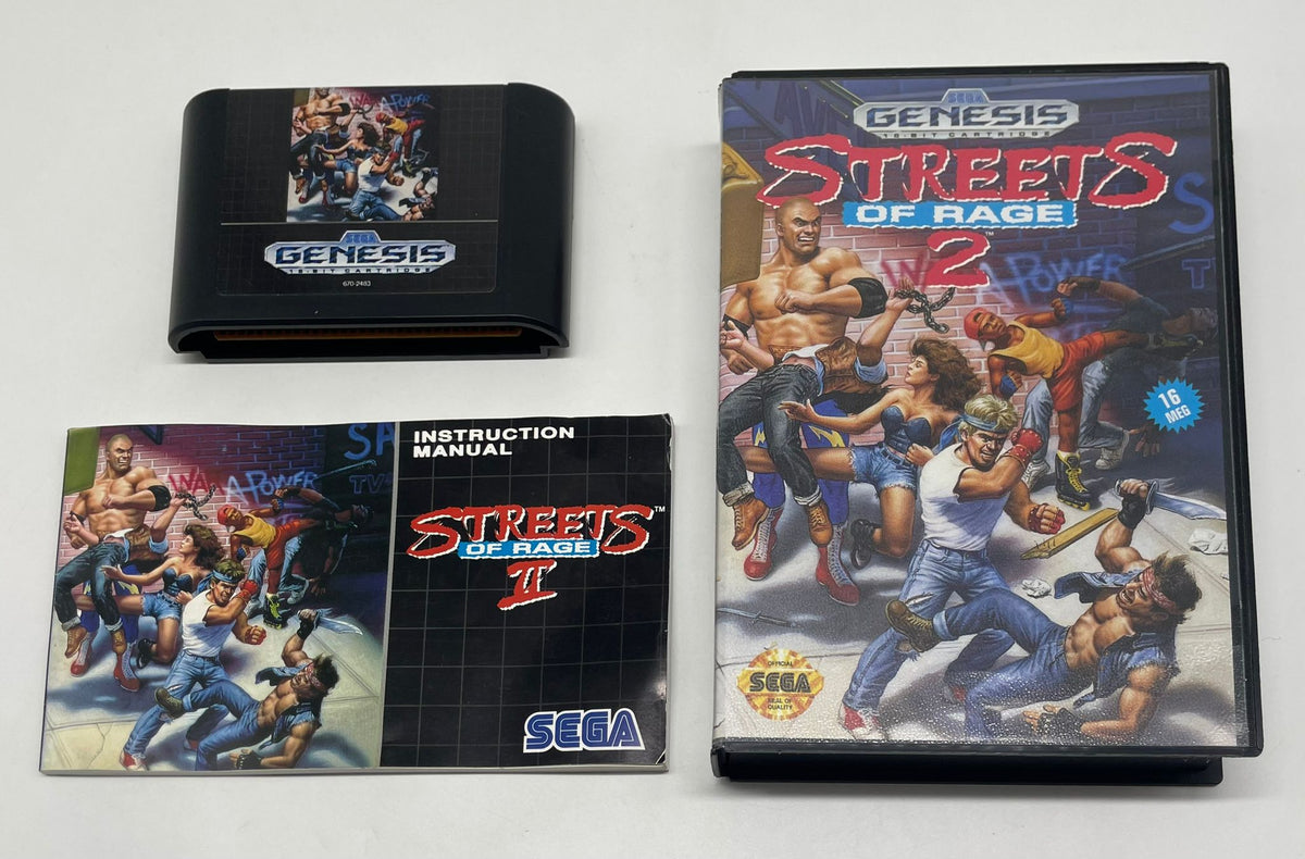 Streets of Rage II für Sega Mega Drive (US-Version) mit OVP