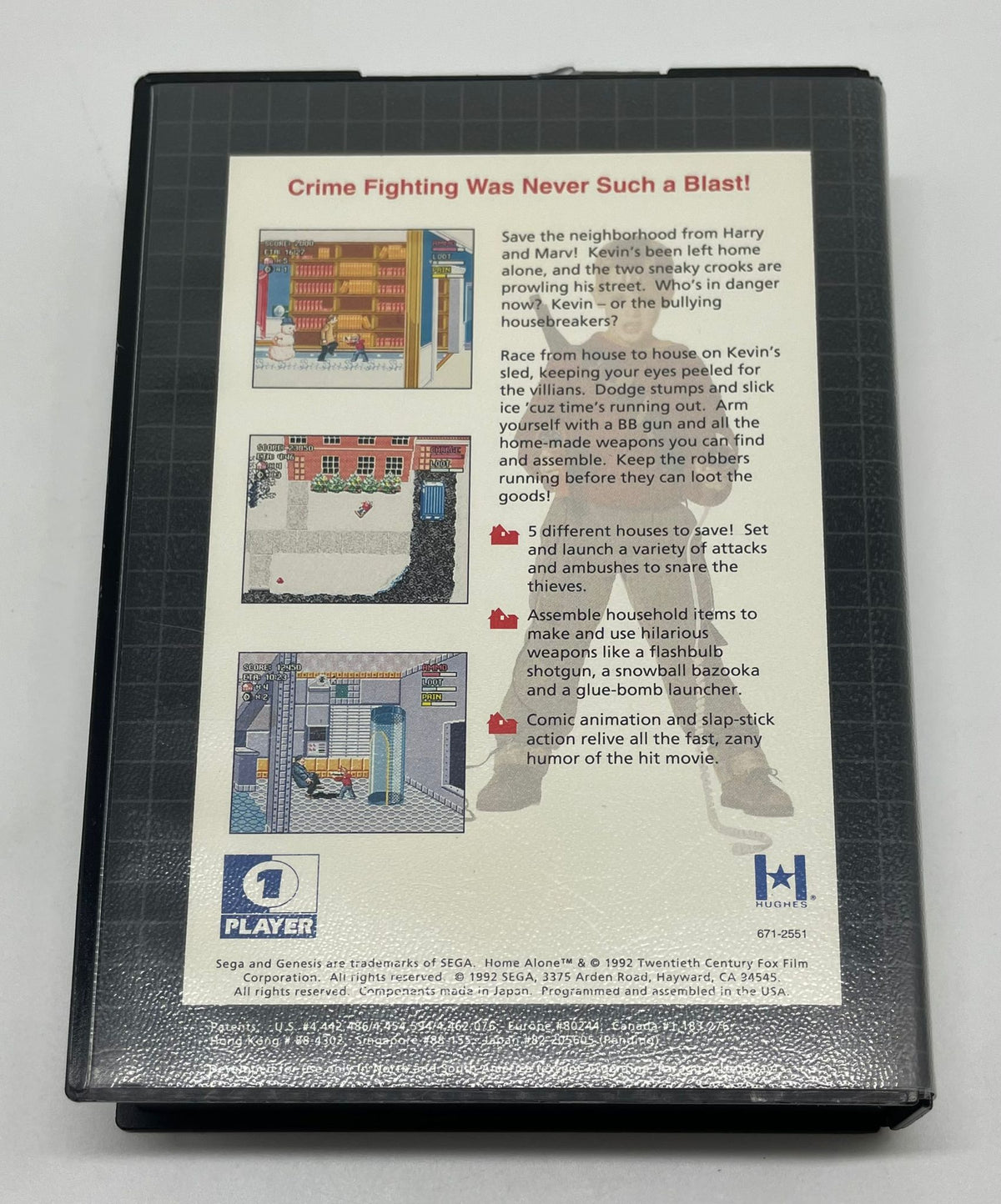 Home Alone für Sega Mega Drive (US-Version) mit OVP – Bild 2