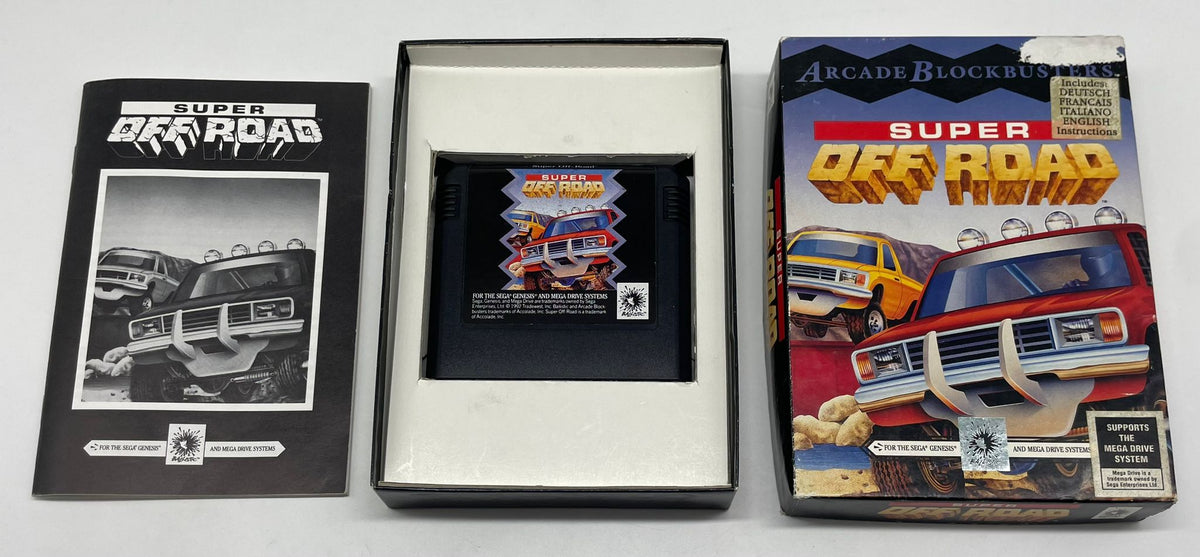 Super Off Road für Sega Mega Drive mit OVP – Bild 3