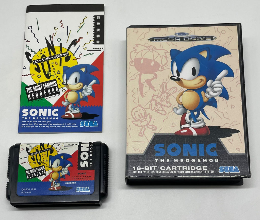 Sonic The Hedgehog für Sega Mega Drive (Japan-Version) mit OVP