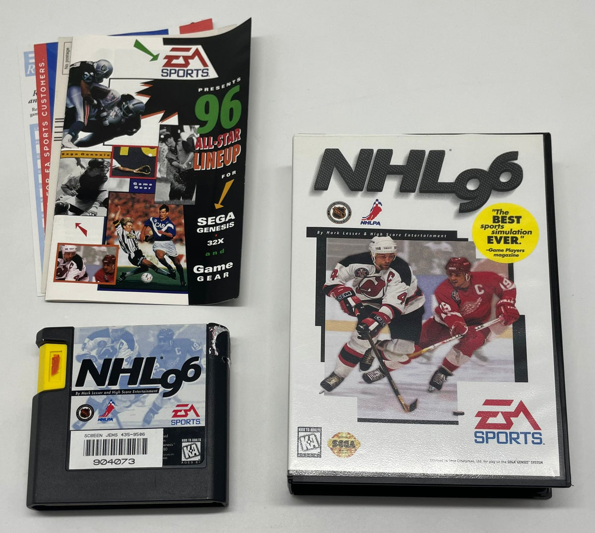 NHL 96 für Sega Mega Drive (US-Version) mit OVP