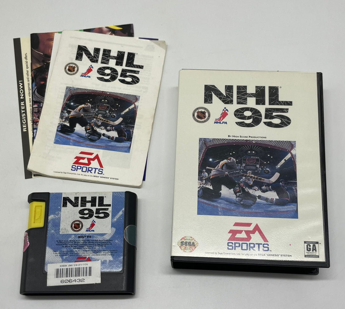 NHL 95 für Sega Mega Drive (US-Version) mit OVP
