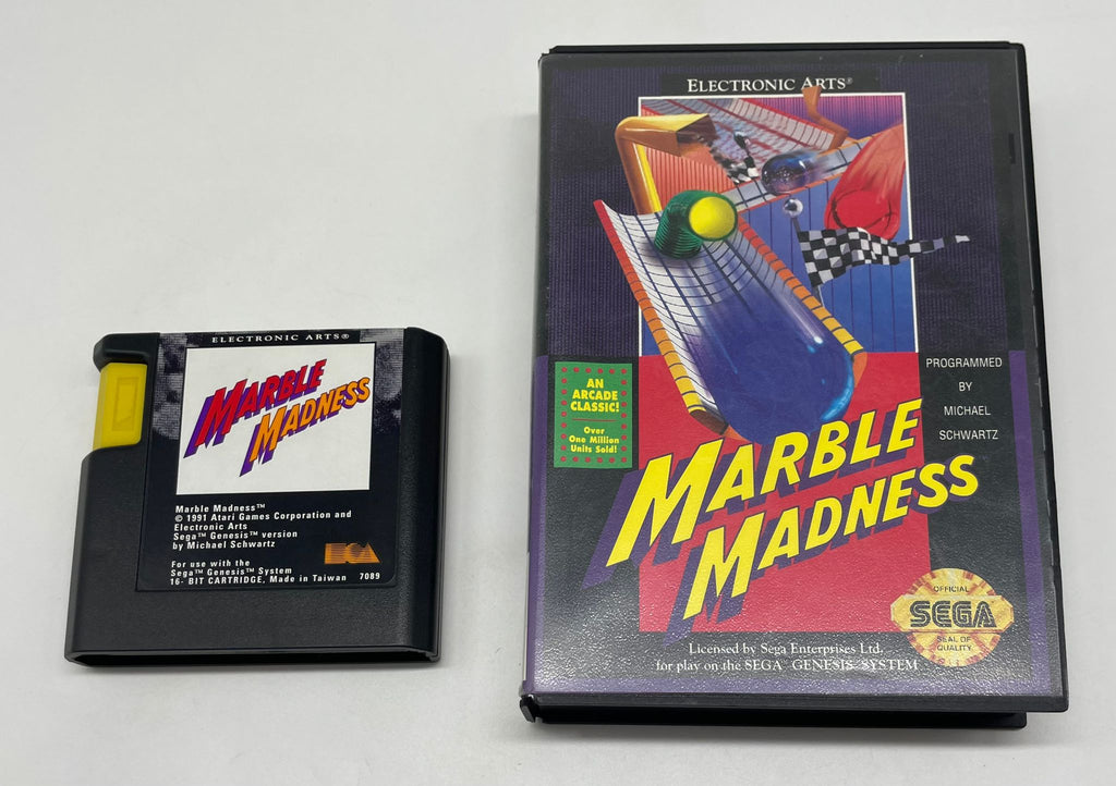 Marble Madness für Sega Mega Drive (US-Version) mit OVP