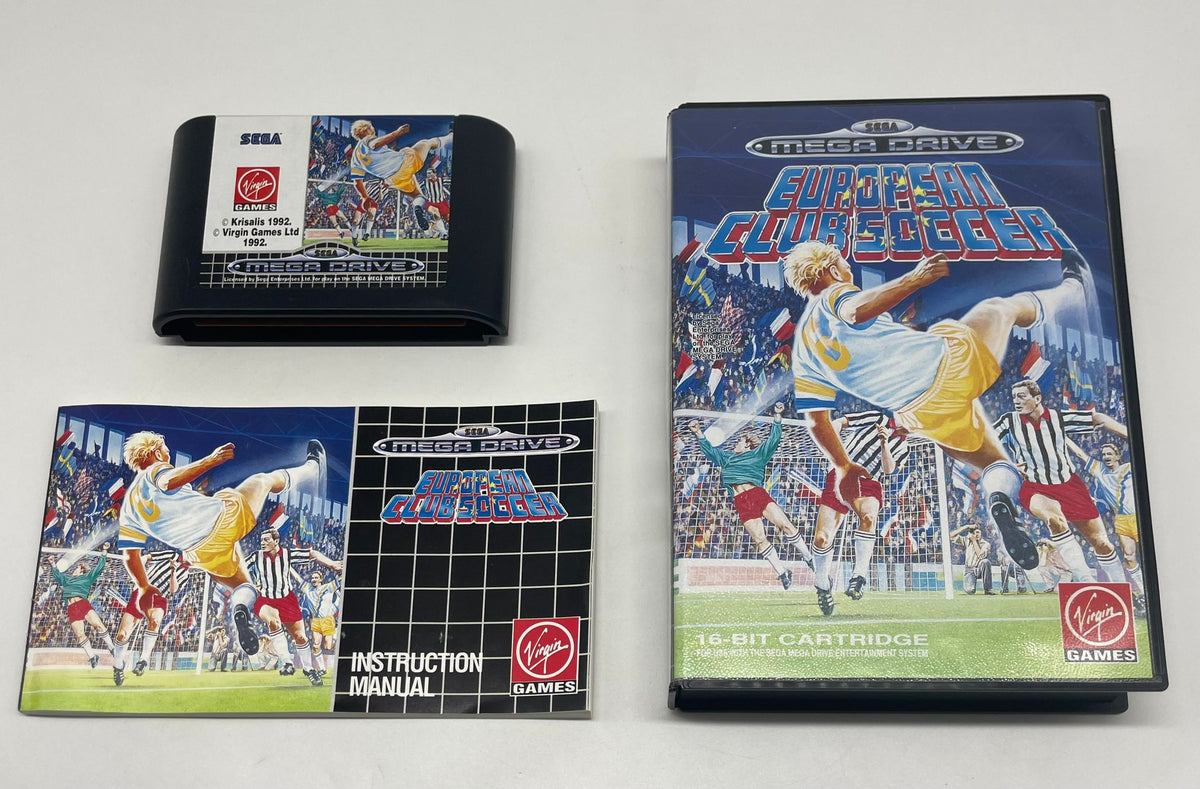 European Club Soccer für Sega Mega Drive mit OVP