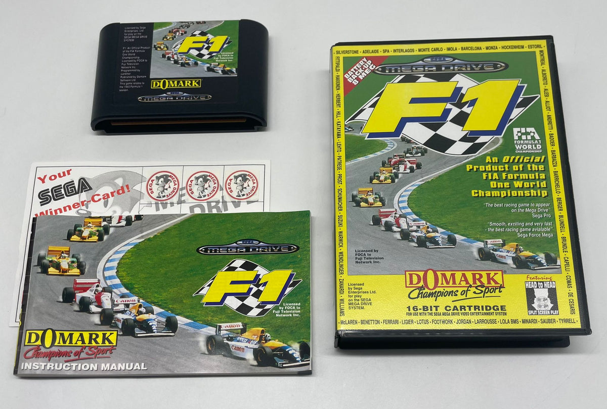 F1 World Championship Edition für Sega Mega Drive mit OVP