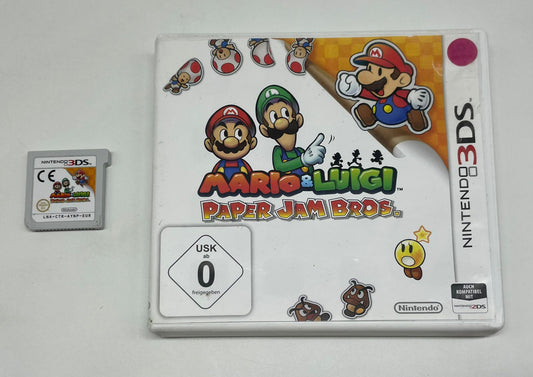 Mario & Luigi: Paper Jam Bros. OVP (gebrauchter Zustand)