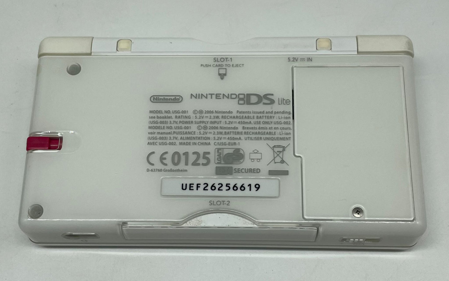 Nintendo DS Lite weiss