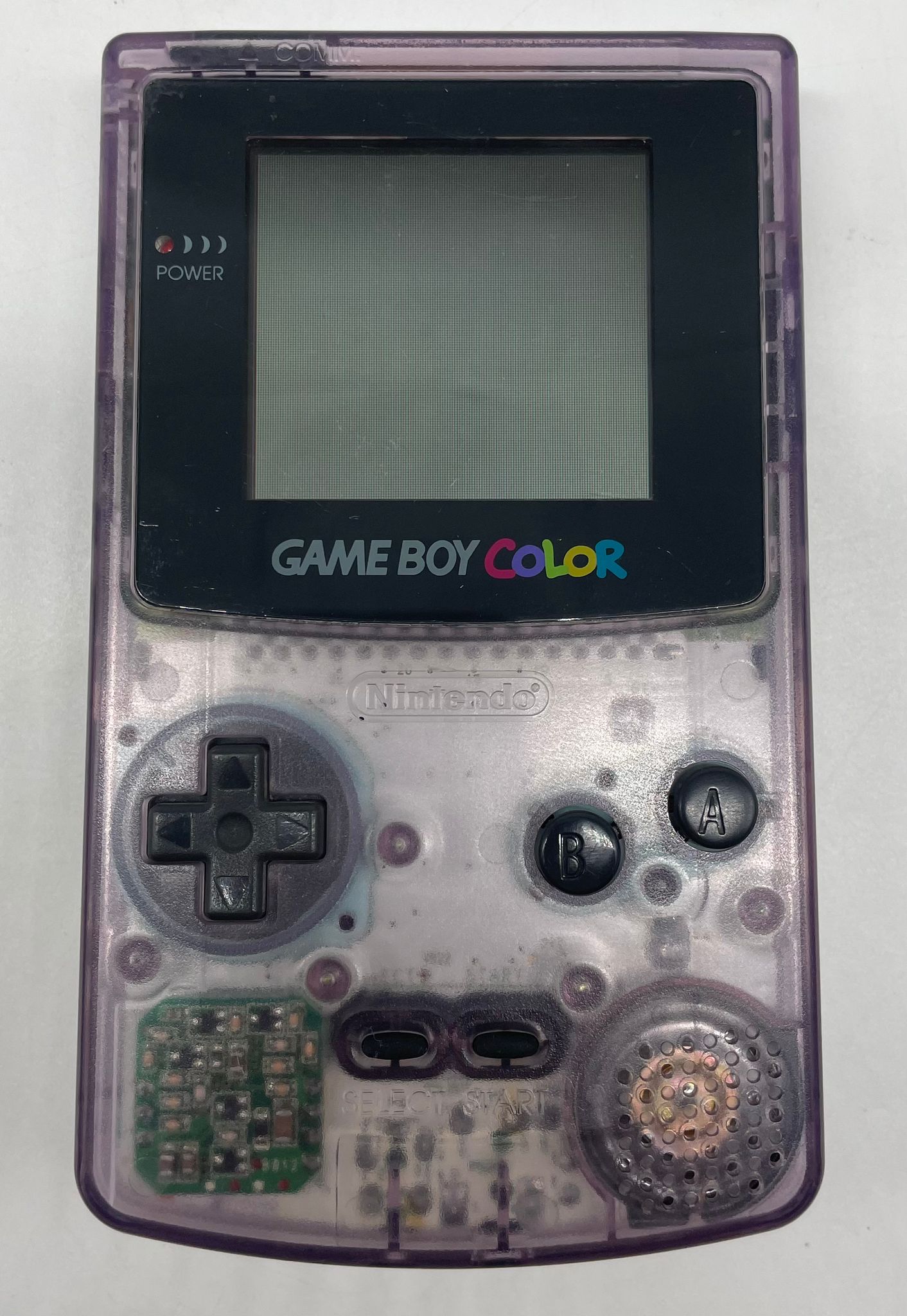 Game Boy Color Lila Clear Konsole