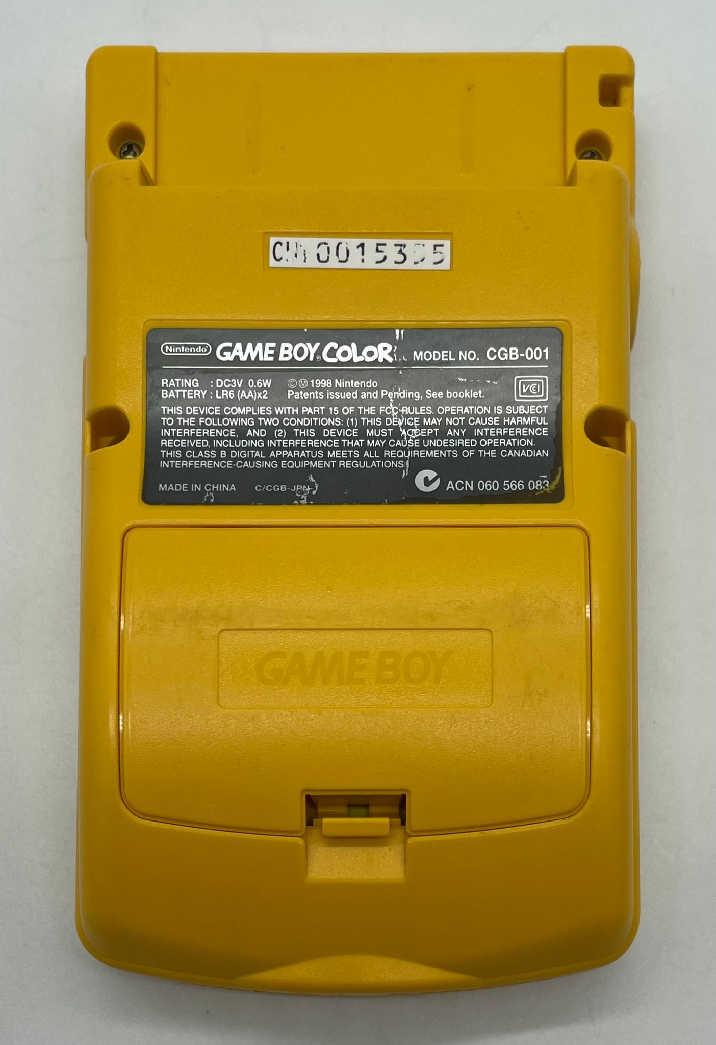 Game Boy Color gelb Konsole