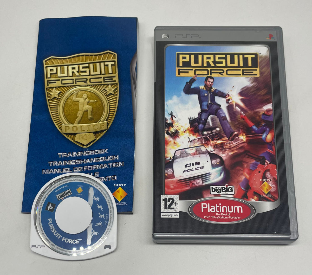 Pursuit Force für Sony PSP mit OVP