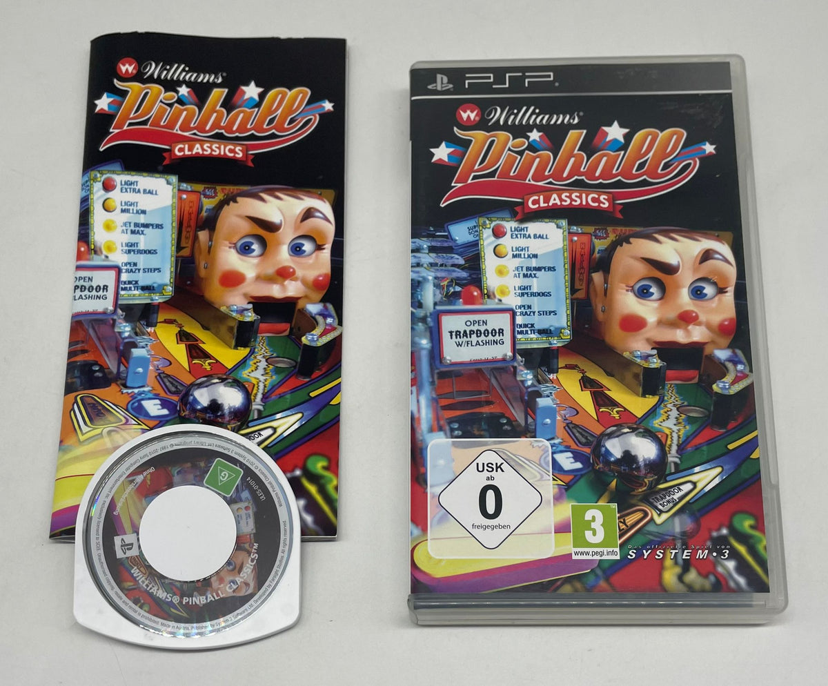 Williams Pinball Classics für Sony PSP mit OVP