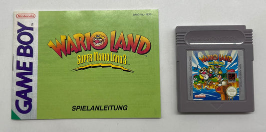 Wario Land - Super Mario Land 3 mit Anleitung