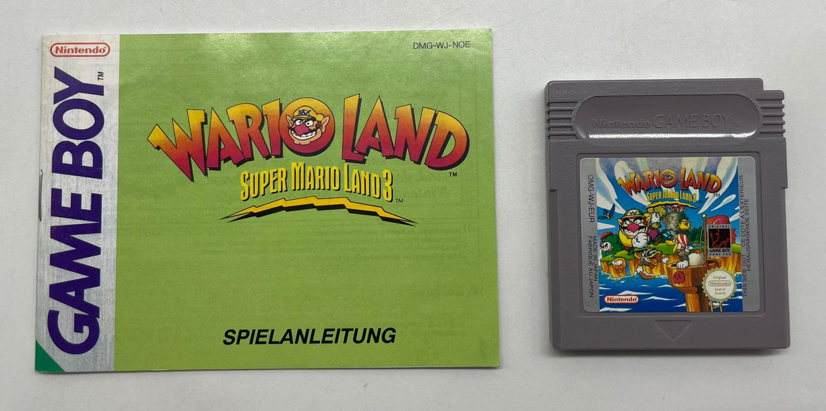 Wario Land - Super Mario Land 3 für Nintendo Game Boy mit Anleitung