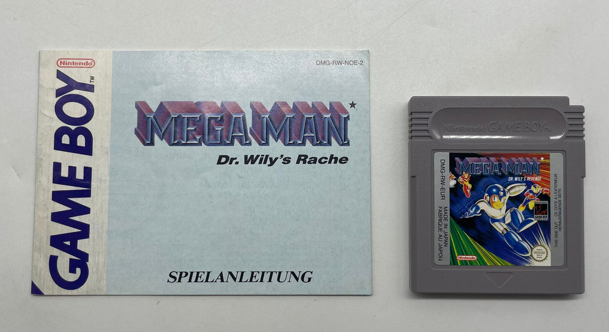 Mega Man: Dr. Wily's Rache für Nintendo Game Boy mit Anleitung
