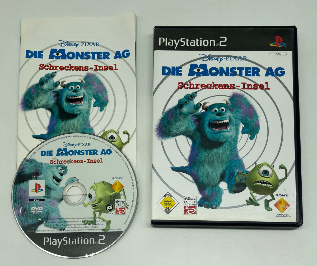 Disney Pixar - Die Monster AG: Schreckens-Insel für PlayStation 2 mit OVP