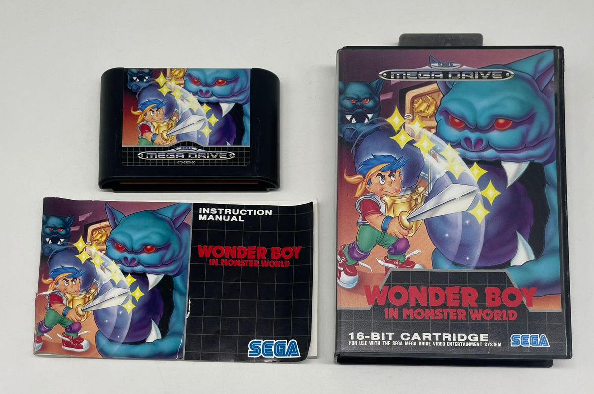 Wonder Boy in Monster World für Sega Mega Drive mit OVP